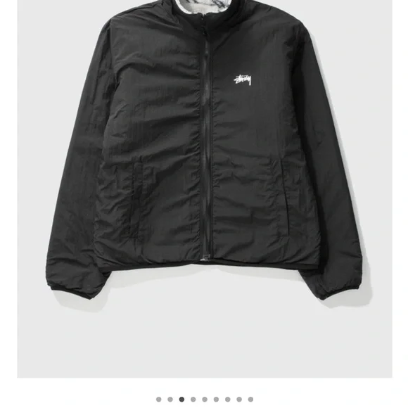 Stussy Dragon Sherpa Sz L - Picture 4 of 6